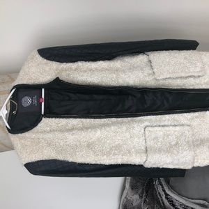 Vince Camuto Shearling / Leather Jacket